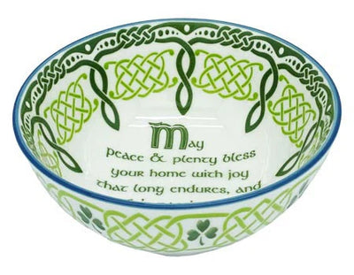 May Peace & Plenty Bless your home Bowl - 14 cm