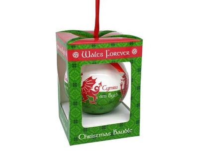 Wales Forever Bauble Decoration