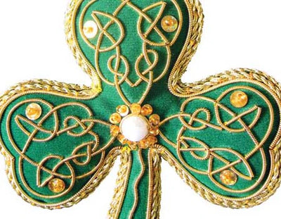 Irish Shamrock Hanging Ornament Decoration