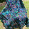 Patchwork Tartan Knee Rug