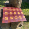 Large Crows Ash, Purple Heart and Rosewood Chopping Board