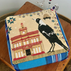 Cross Stitch Kit Glen Innes Town Hall with Magpie