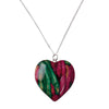 Medium Heart Heather Pendant