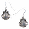 St Justin St Michaels Way shell earrings