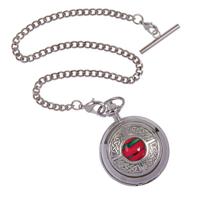 Heathergem Celtic Quartz Pocket Watch - HG24